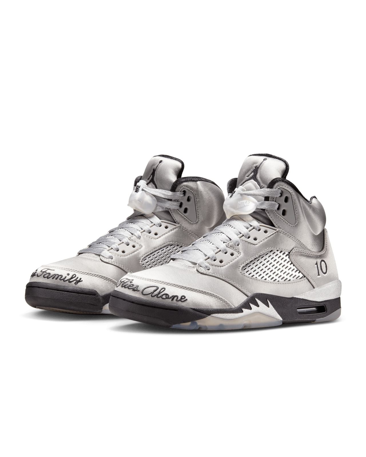 Jordan 5 "Wings" Medium Grey and Metallic Silver