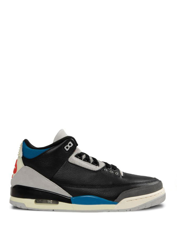 Air Jordan 3 Retro (Black/Grey/Blue)