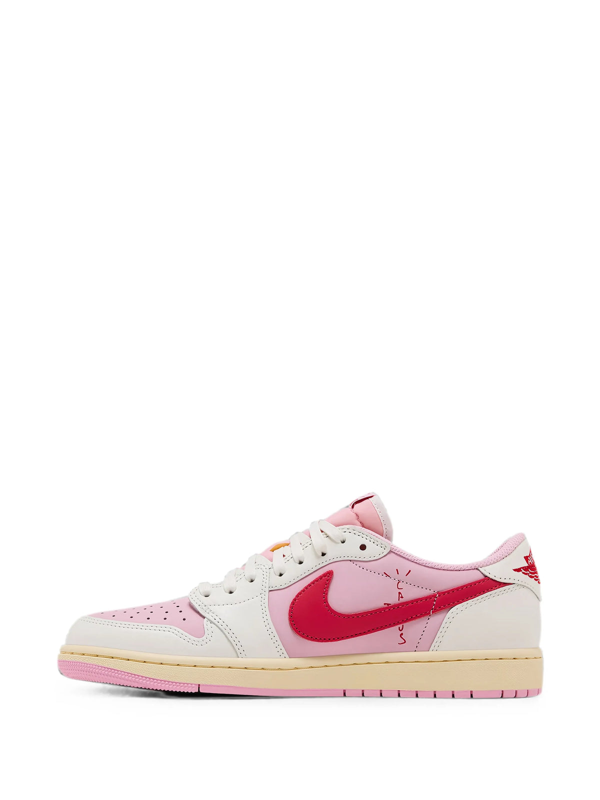 Air Jordan 1 Low x Travis Scott "Shy Pink / Crimson"