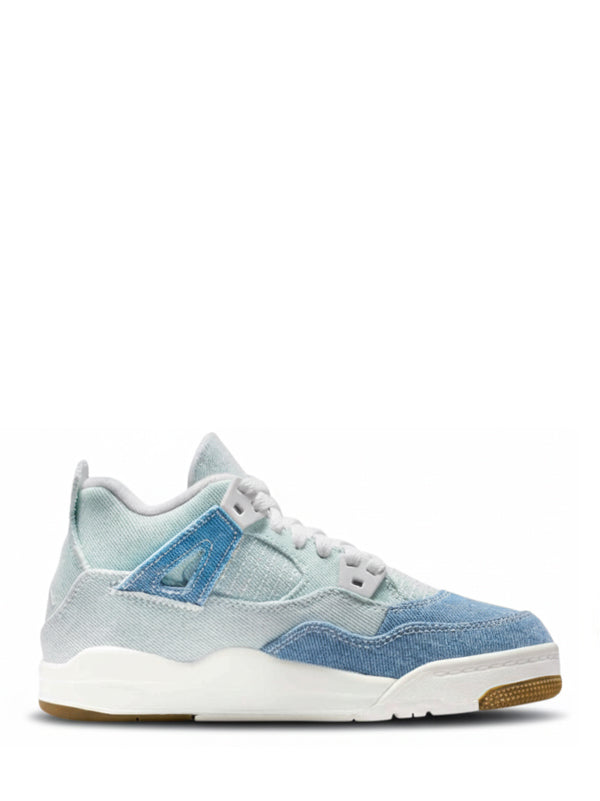 Jordan men's 4 Retro TEX "Denim Worn Blue"