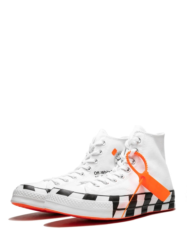 Converse x Off-White Chuck 70 Hi "White/Black/Orange"