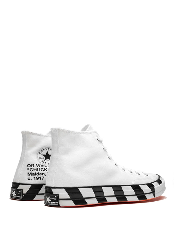 Converse x Off-White Chuck 70 Hi "White/Black/Orange"