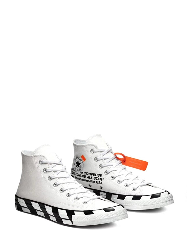 Converse x Off-White Chuck 70 Hi "White/Black/Orange"