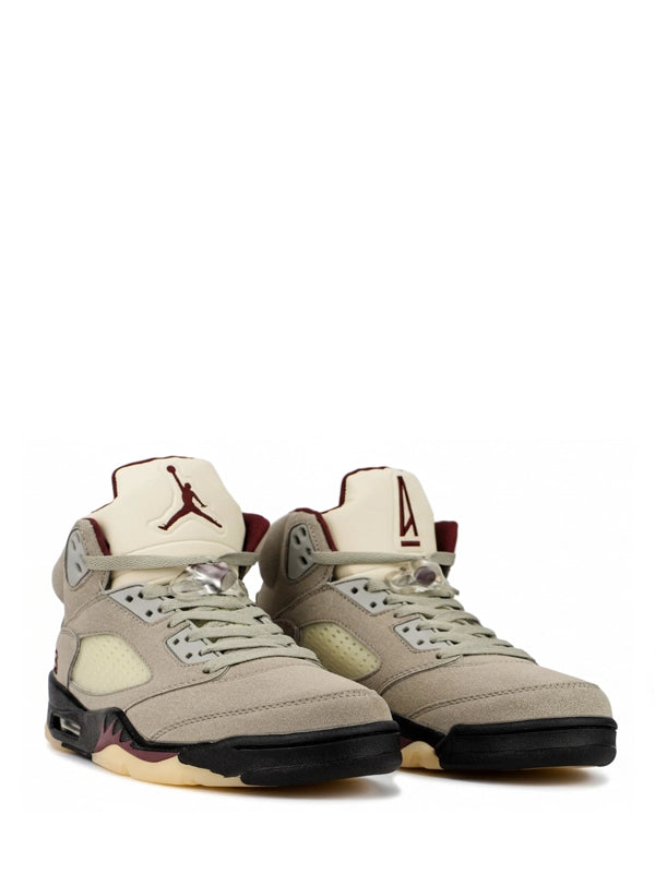 Air Jordan 5 Retro "Burgundy & Sand"
