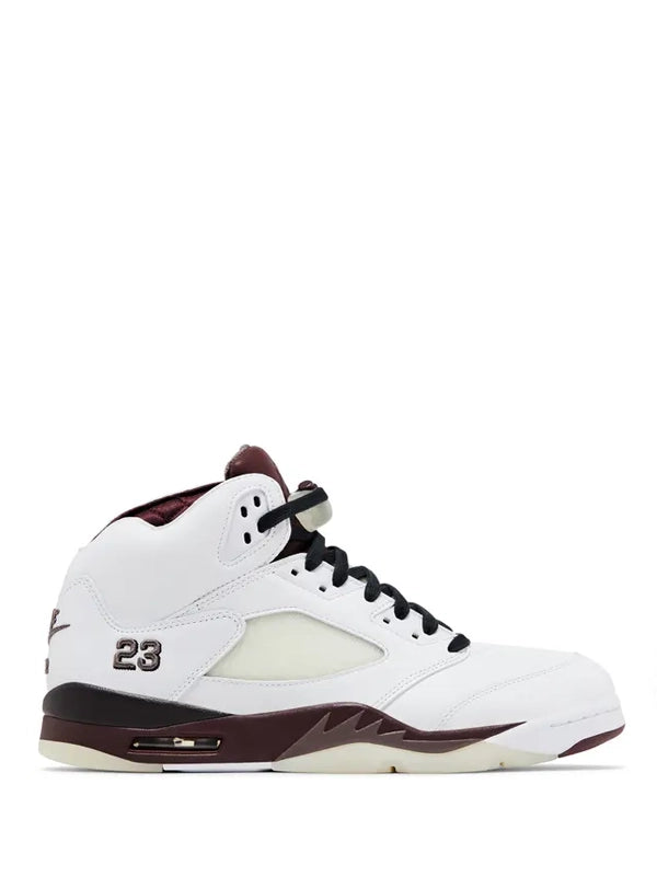 Air Jordan 5 Retro "Burgundy & White"