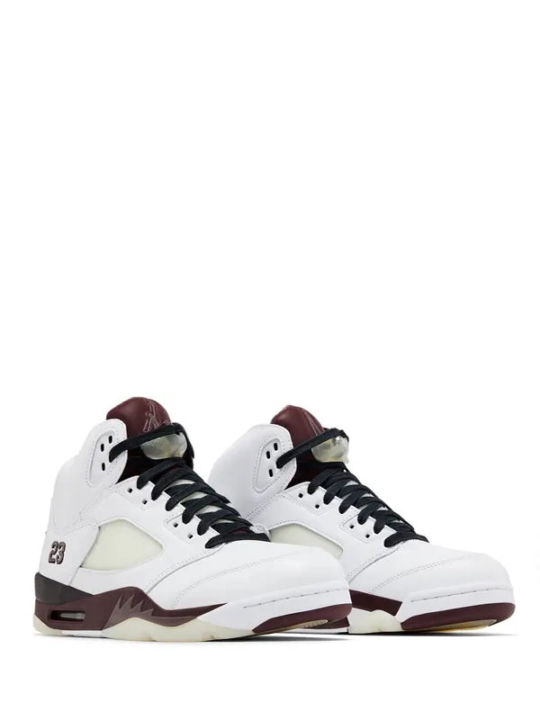 Air Jordan 5 Retro "Burgundy & White"