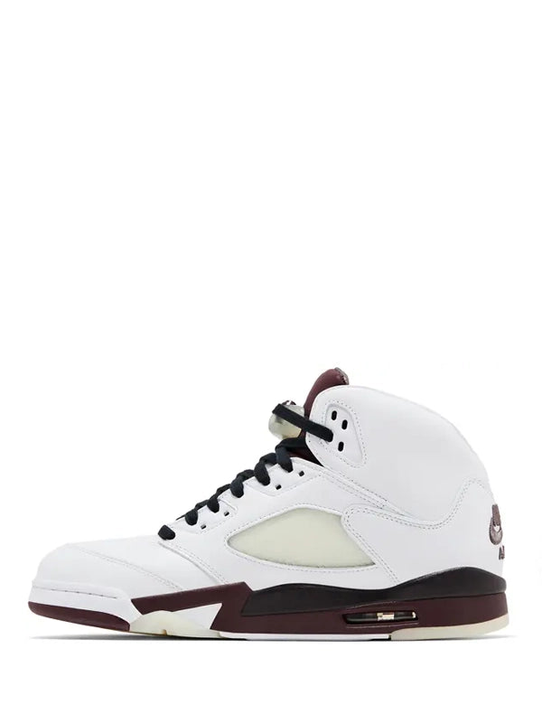 Air Jordan 5 Retro "Burgundy & White"