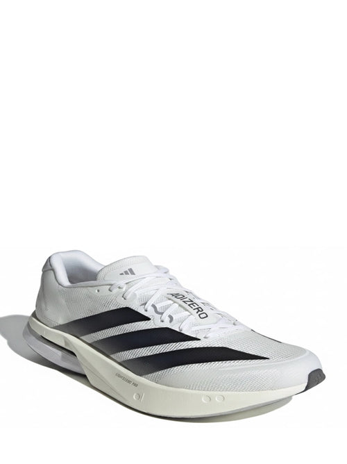 Adidas Adizero Boston 12 Men's Running Shoes - Cloud White / Core Black