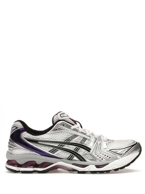 ASICS GEL-Kayano 14 - Metallic Silver / Dark Purple