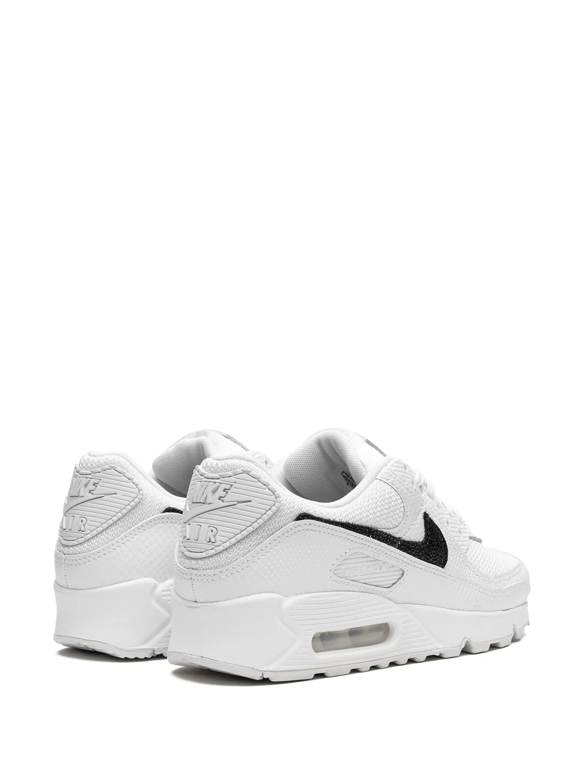 Nike Air Max 90 – White & Black Textured Sneakers
