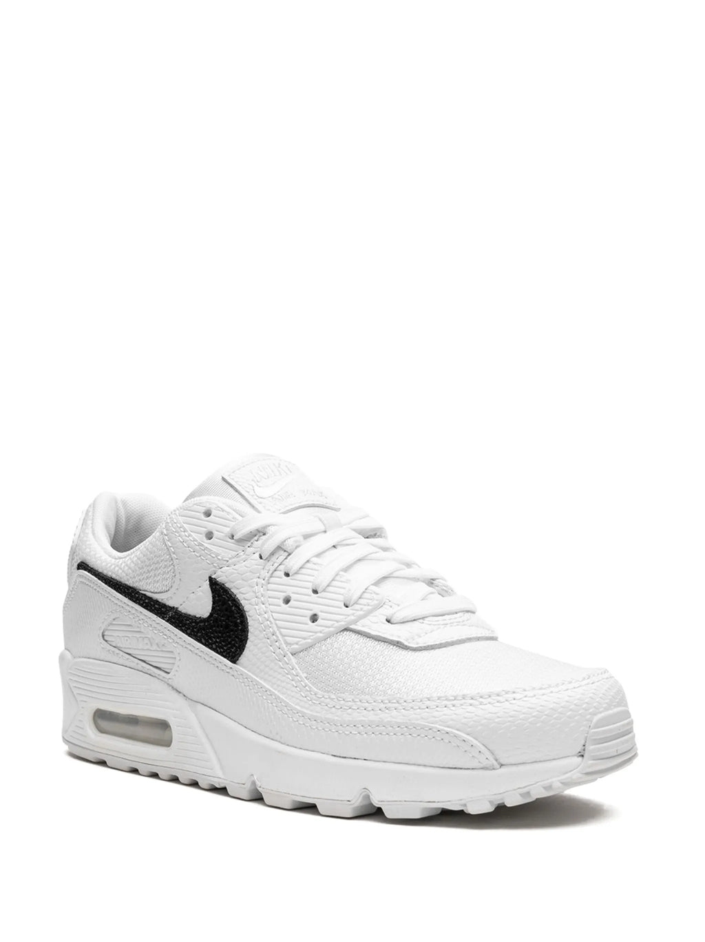Nike Air Max 90 – White & Black Textured Sneakers