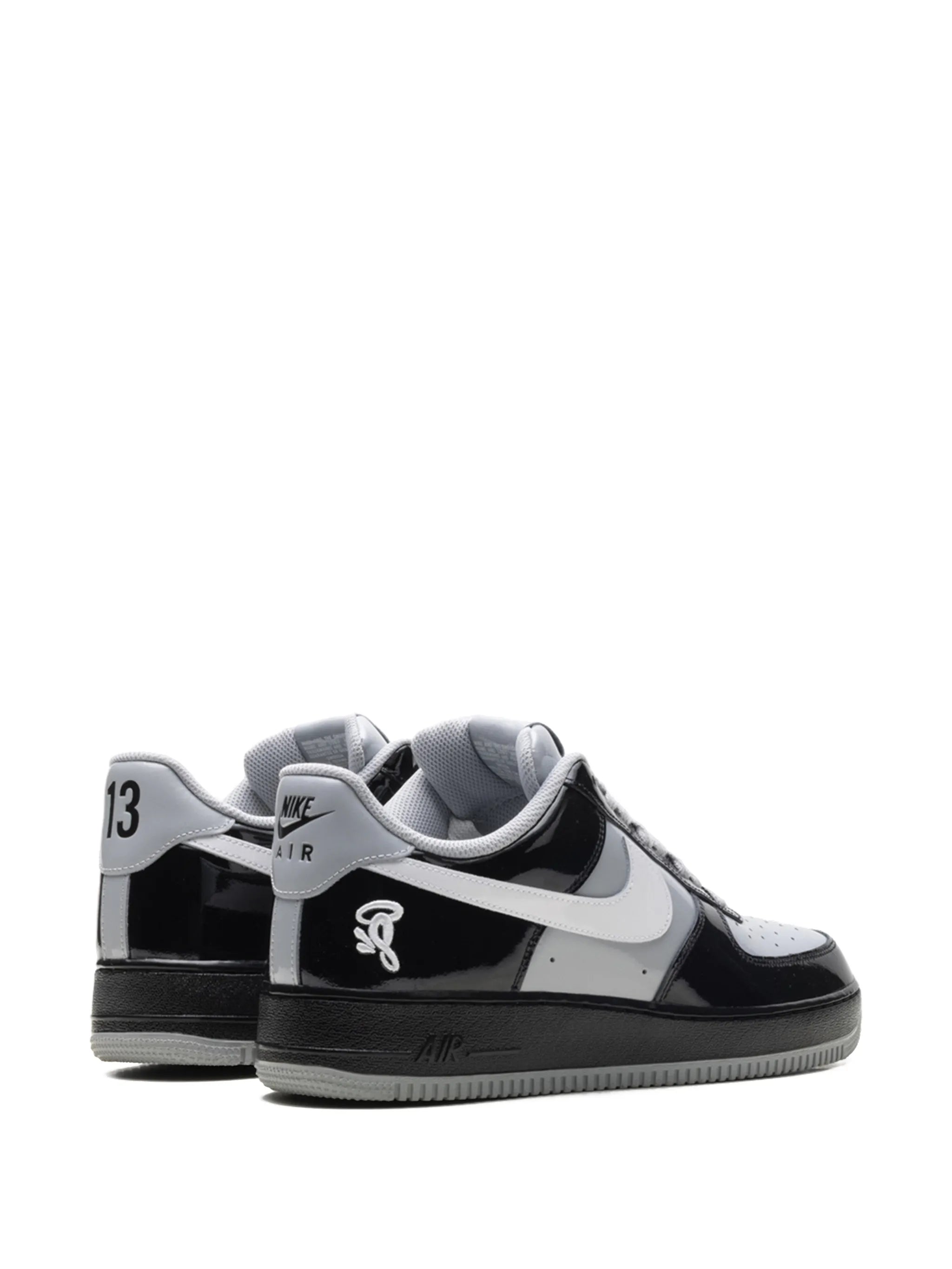 Nike Air Force 1 Low "Wolf Grey/Black" (Patent Leather)