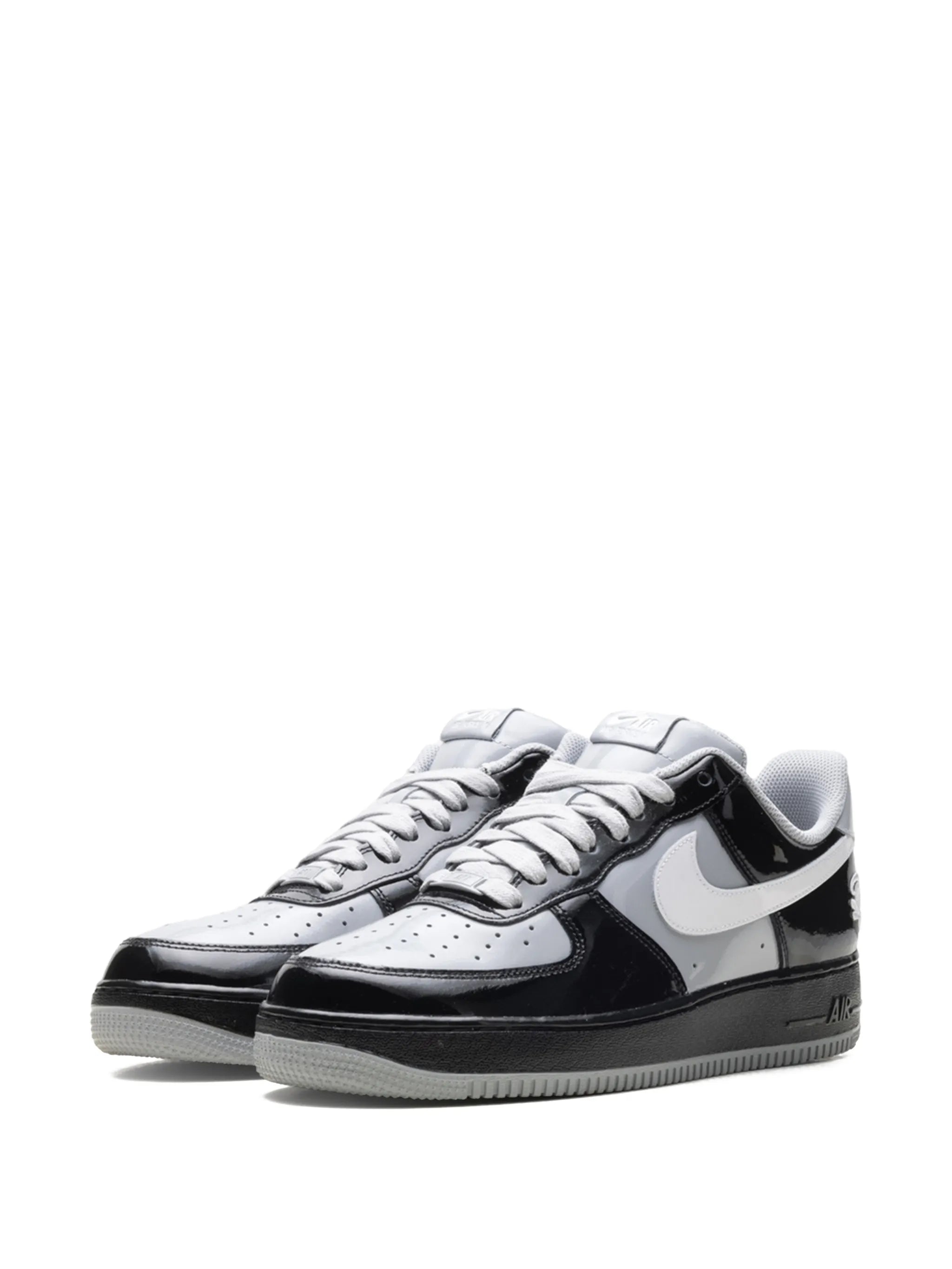 Nike Air Force 1 Low "Wolf Grey/Black" (Patent Leather)