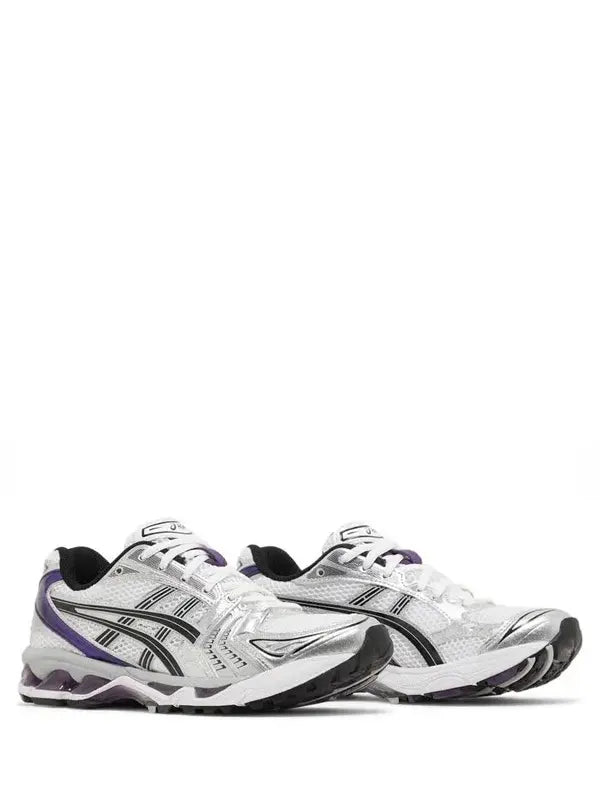 ASICS GEL-Kayano 14 - Metallic Silver / Dark Purple