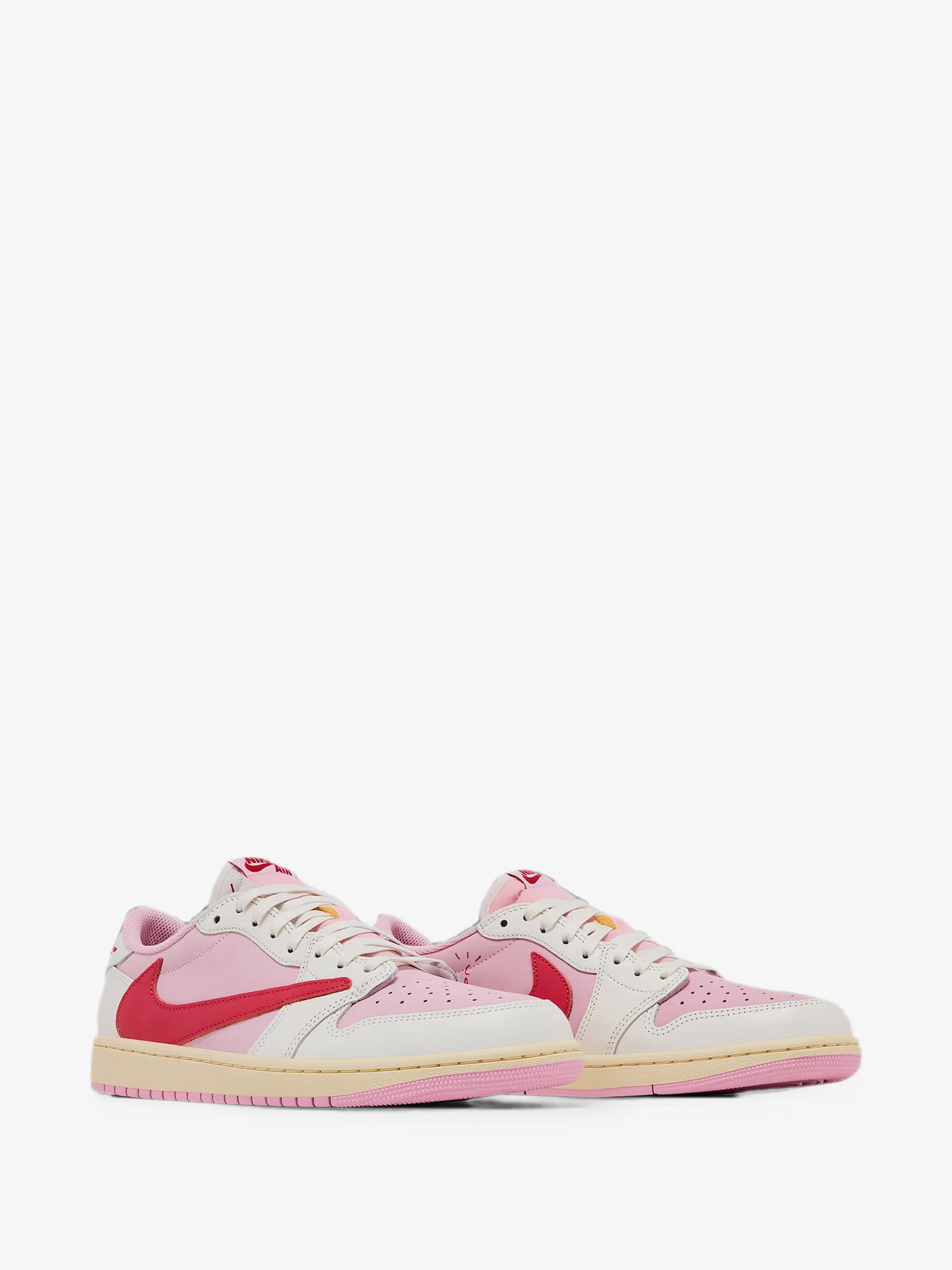 Air Jordan 1 Low x Travis Scott "Shy Pink / Crimson"