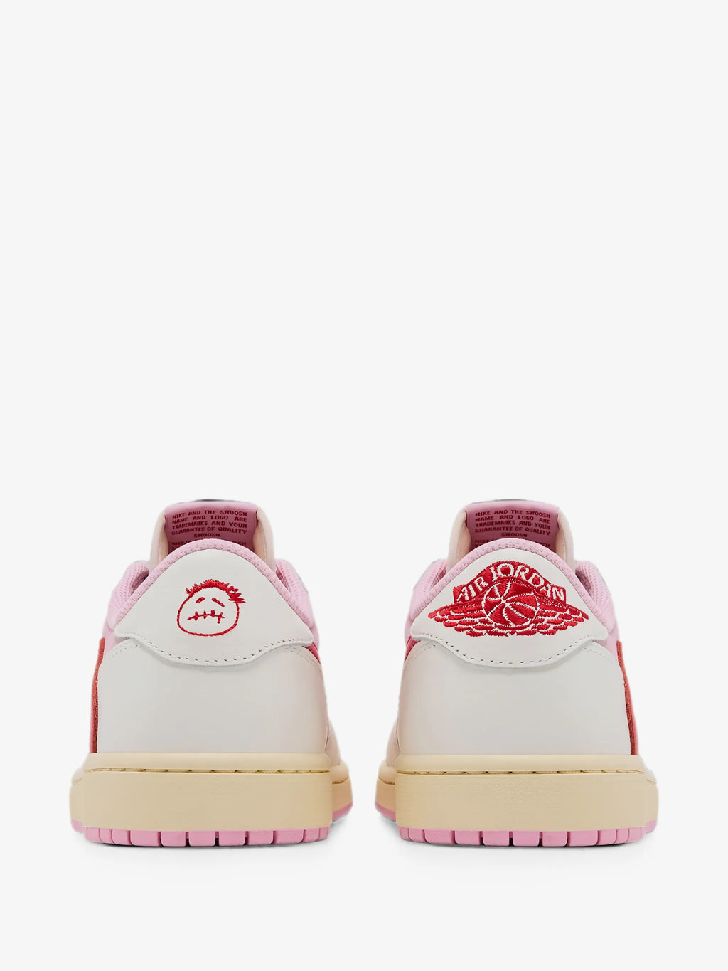 Air Jordan 1 Low x Travis Scott "Shy Pink / Crimson"