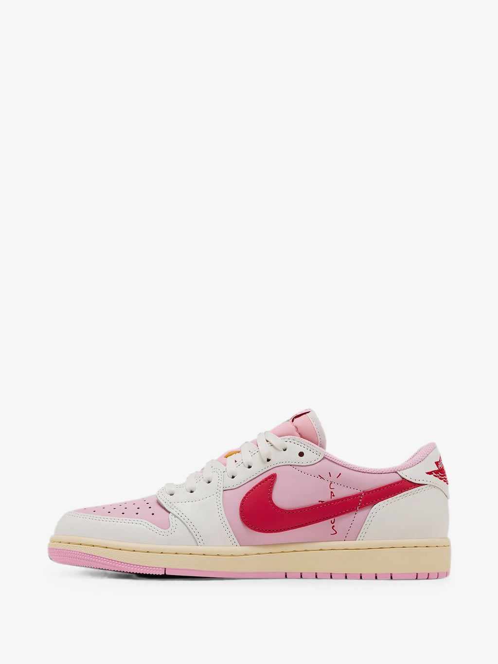 Air Jordan 1 Low x Travis Scott "Shy Pink / Crimson"