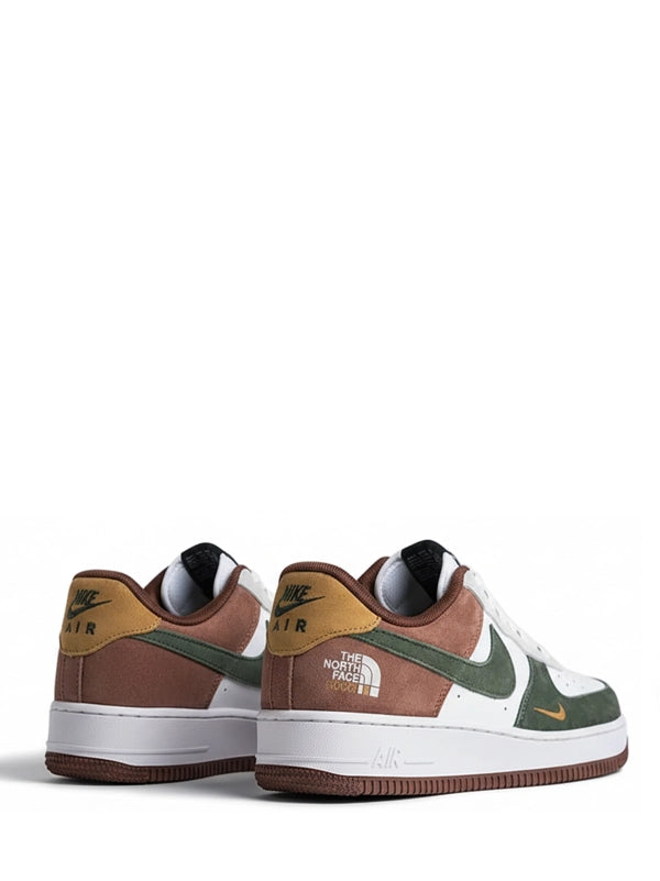 Nike Air Force 1 Low x The North Face x Gucci Custom