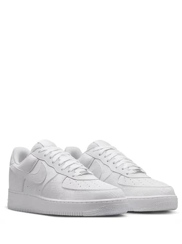 Nike Air Force 1 Low "Snake Pattern" - All White