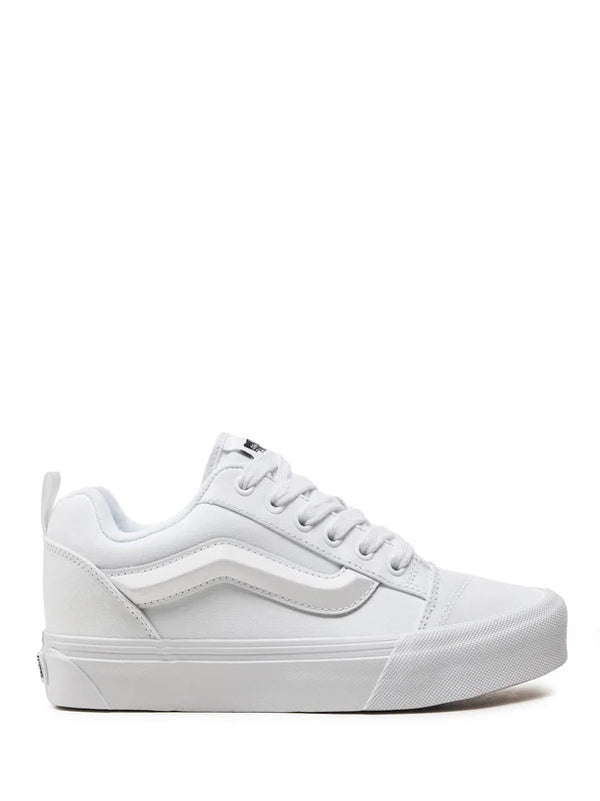 Vans Knu Skool – Triple White Canvas