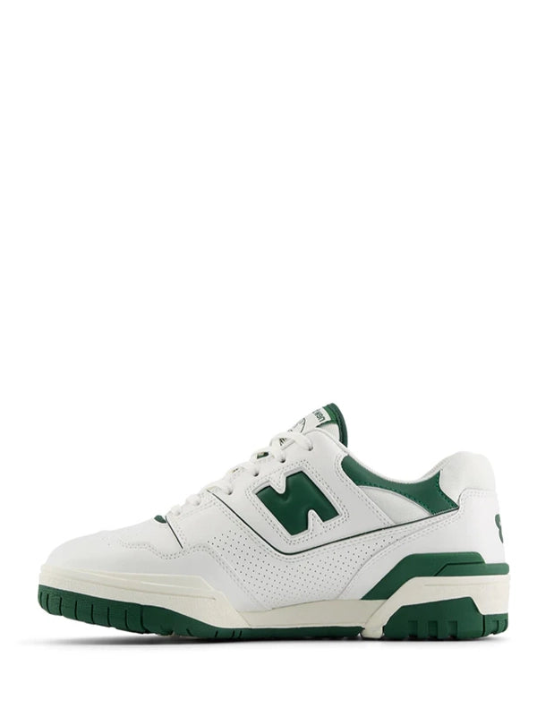 New Balance 550 - White & Vintage Green