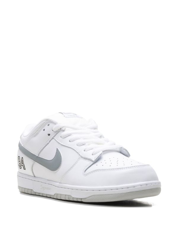 Nike SB Dunk Low "Supreme - White" sneakers