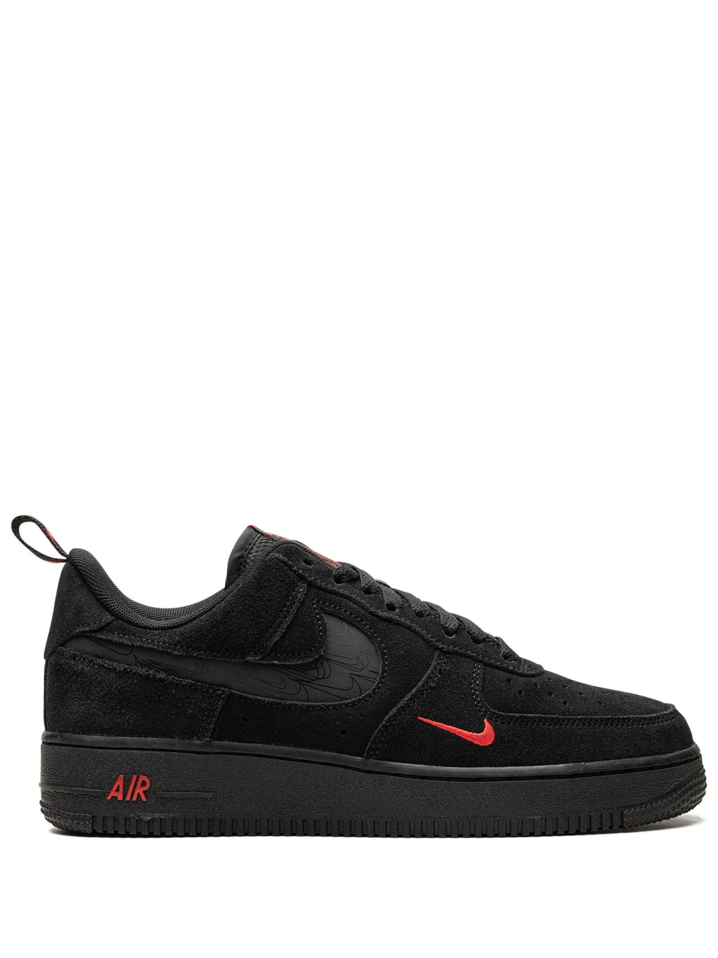 Nike Air Force 1 '07 - Black / Crimson Accent