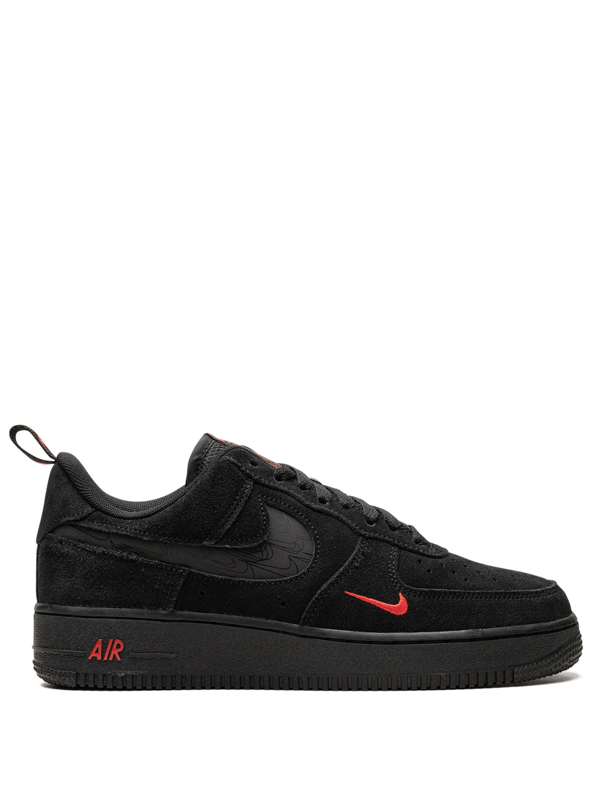 Nike Air Force 1 '07 - Black / Crimson Accent
