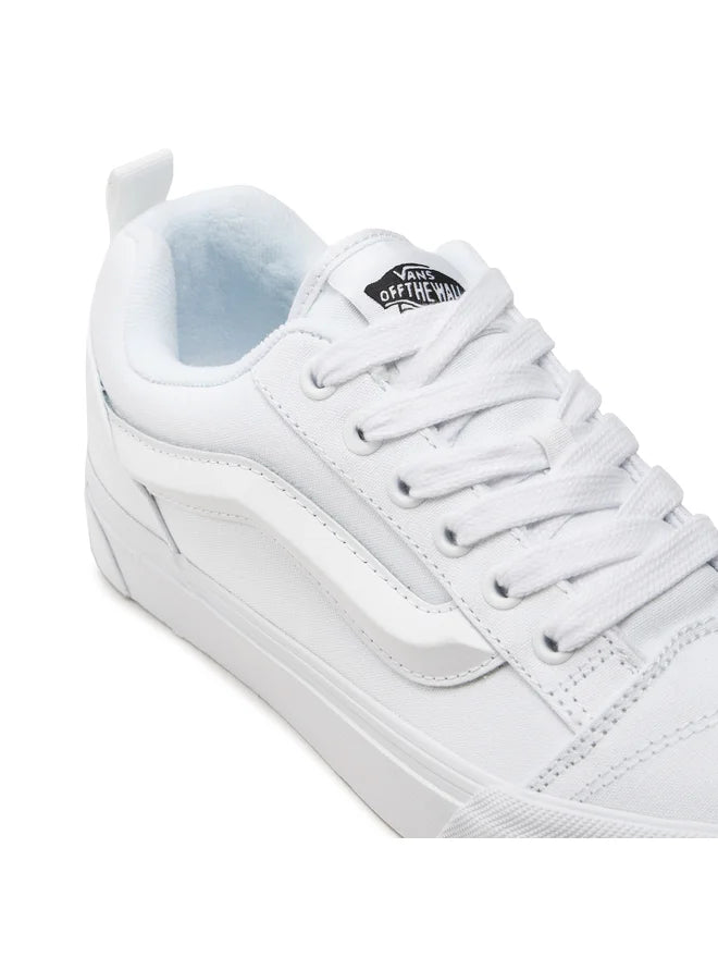 Vans Knu Skool – Triple White Canvas