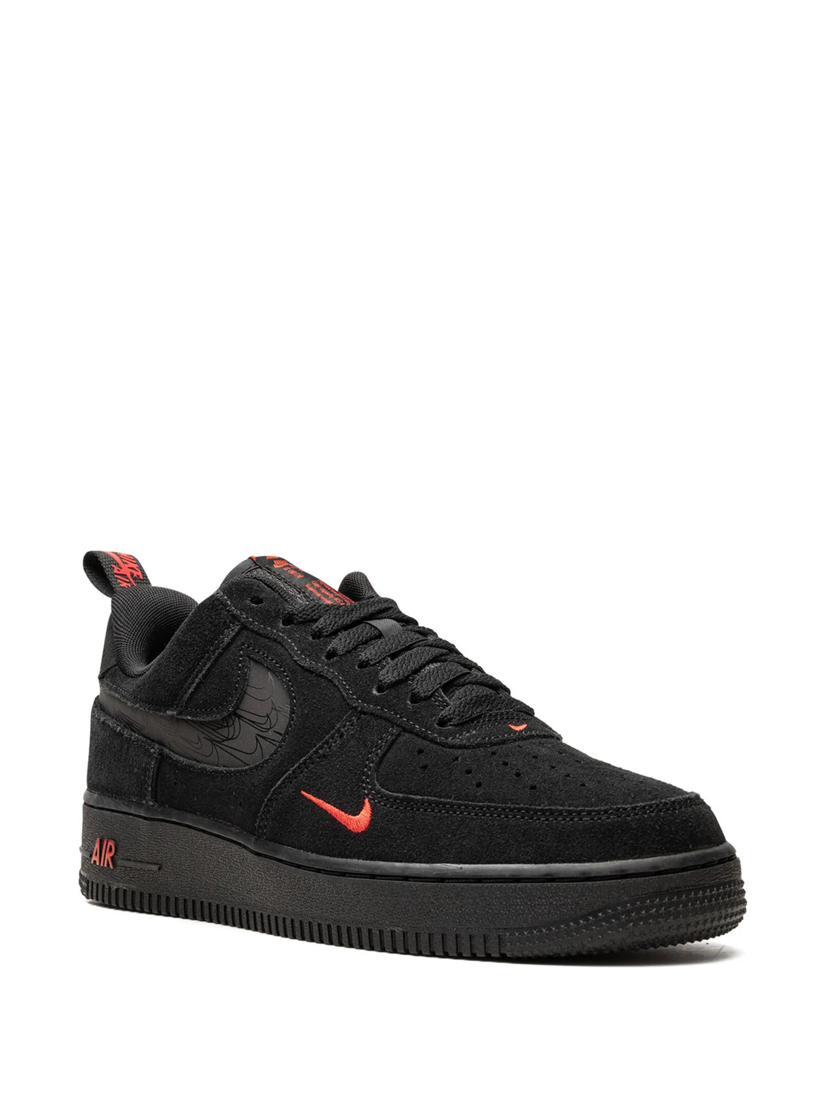Nike Air Force 1 '07 - Black / Crimson Accent