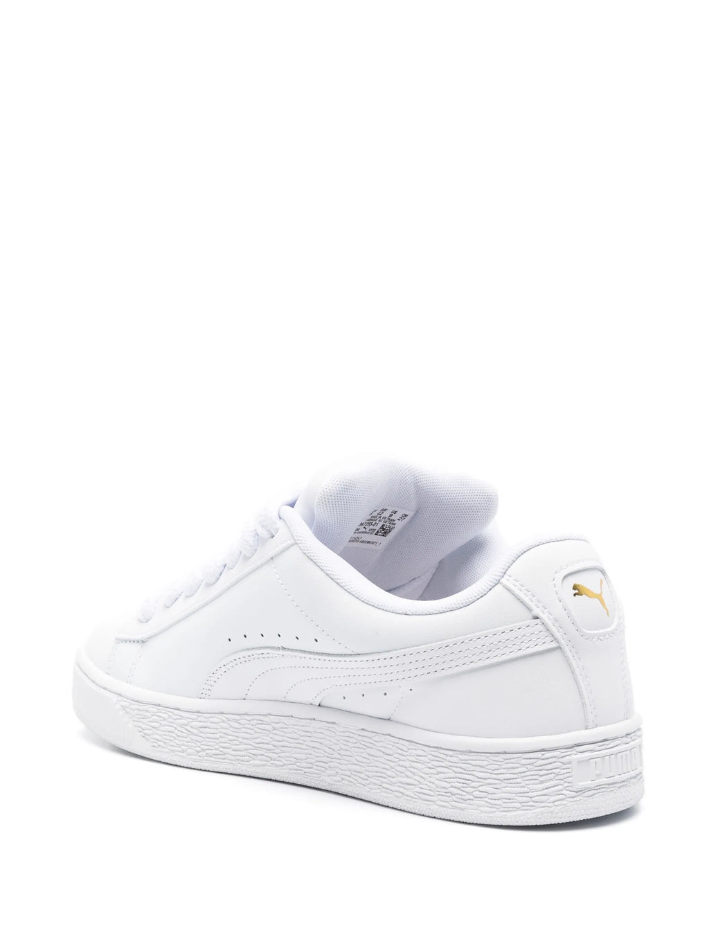 PUMA Suede XL Sneakers - Triple White / Gold