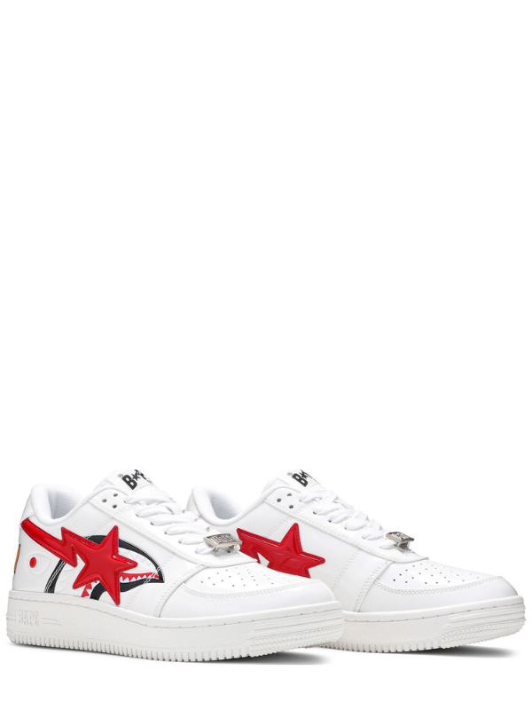 Bapesta Low 'White Shark Face'