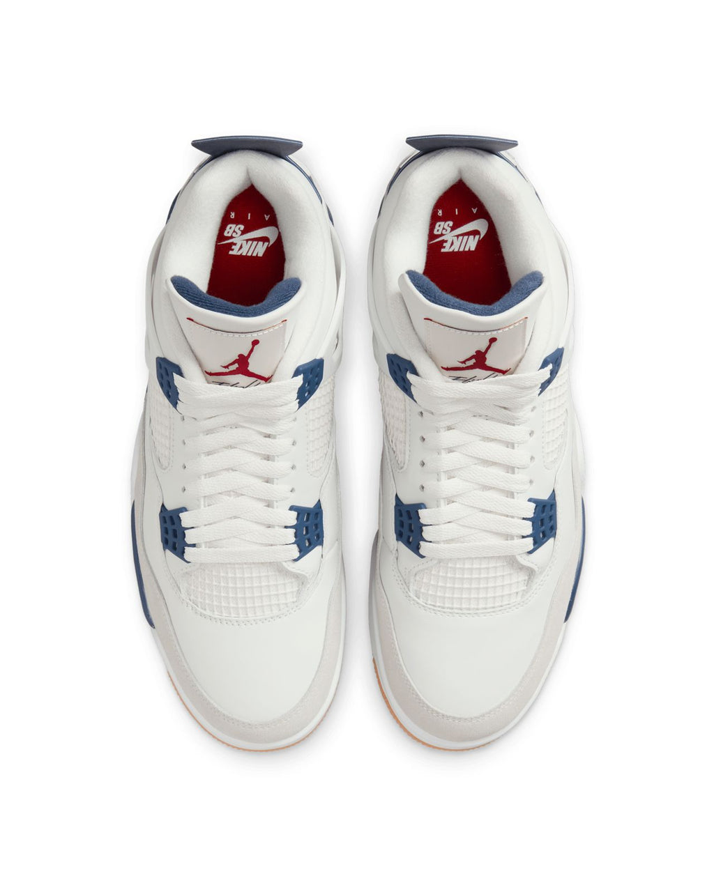 AIR JORDAN Nike SB x Air Jordan 4 White Navy