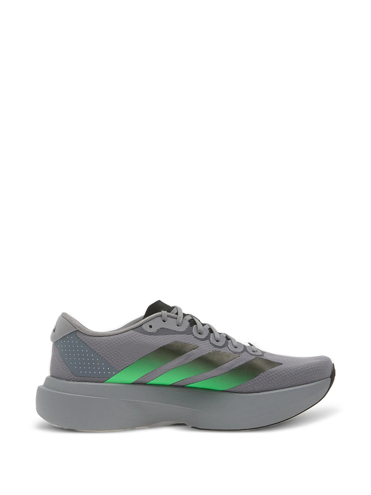 Adidas Adizero Running Shoes – Grey / Metallic Green