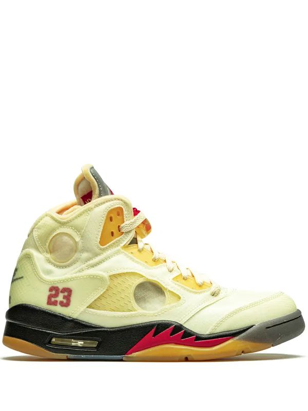 Jordan x Off-White Air Jordan 5 Retro SP "Sail" sneakers