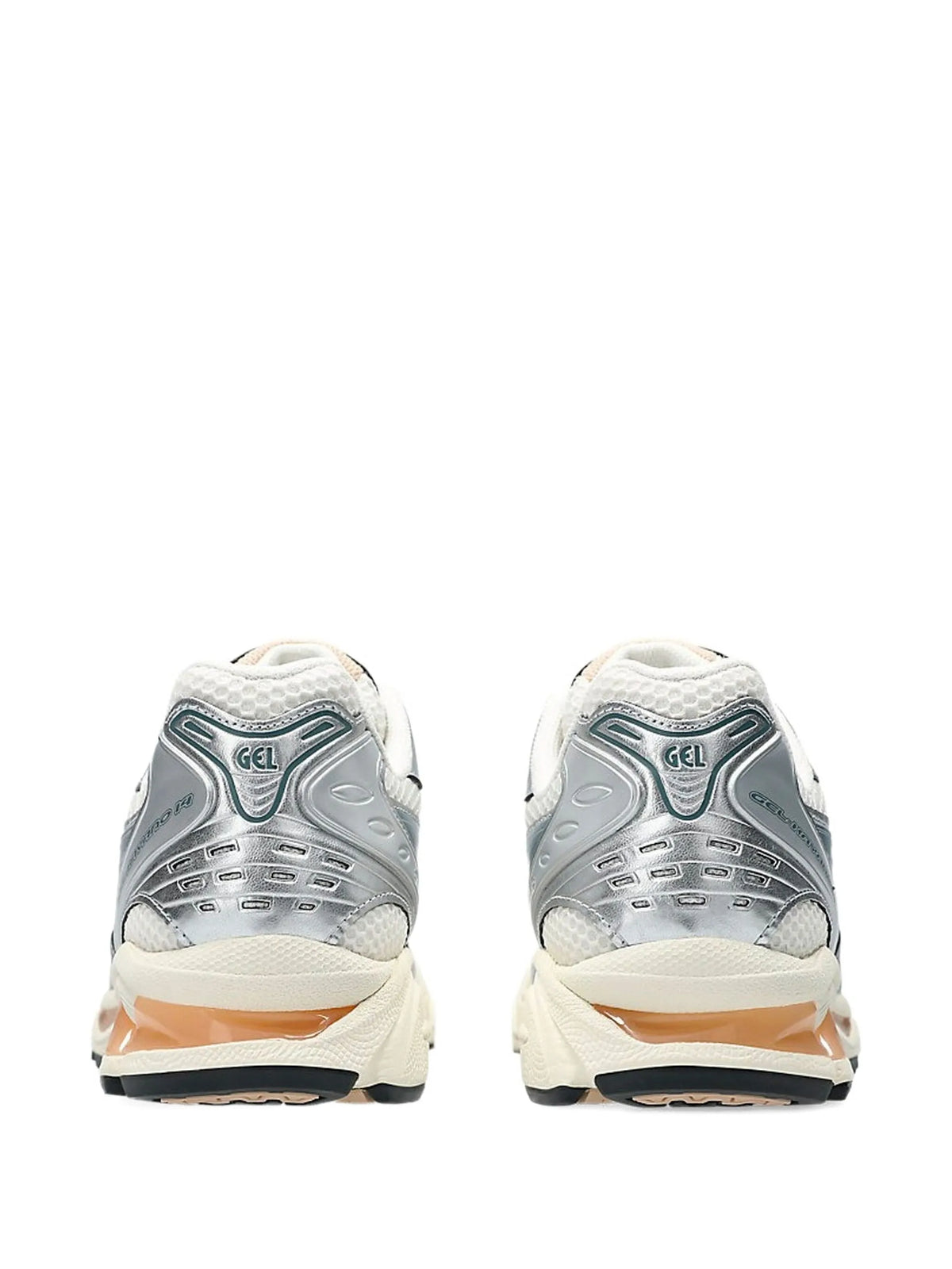 ASICS GEL-Kayano 14 – Metallic Silver & Teal / Cream