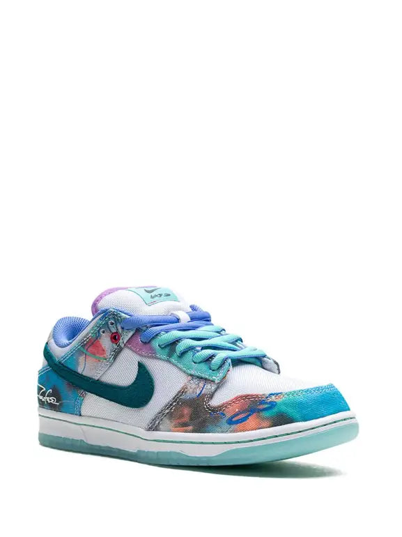 Nike Dunk Low SB x Futura Laboratories "Bleached Aqua"