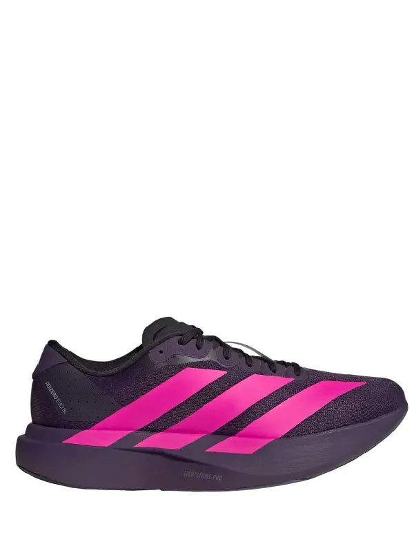 adidas Adizero Evo SL Running Shoes – Dark Purple / Bright Pink