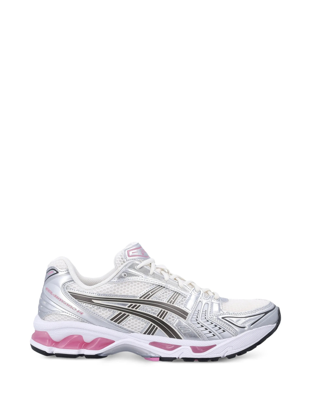 ASICS GEL-KAYANO 14 – Metallic Silver & Pink