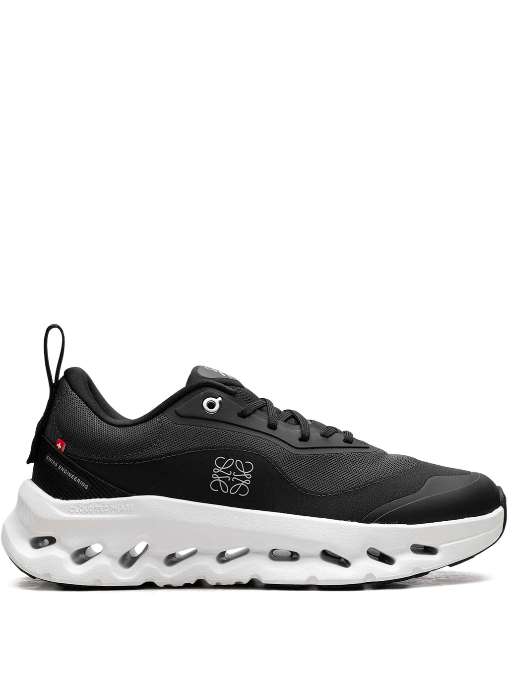 Loewe x On: Cloudtilt Sneakers in Black/White