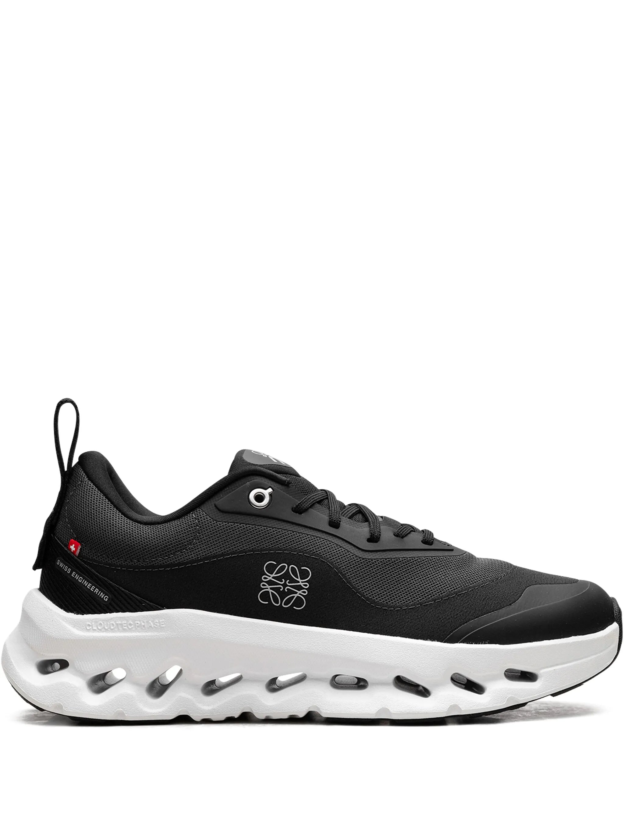 Loewe x On: Cloudtilt Sneakers in Black/White