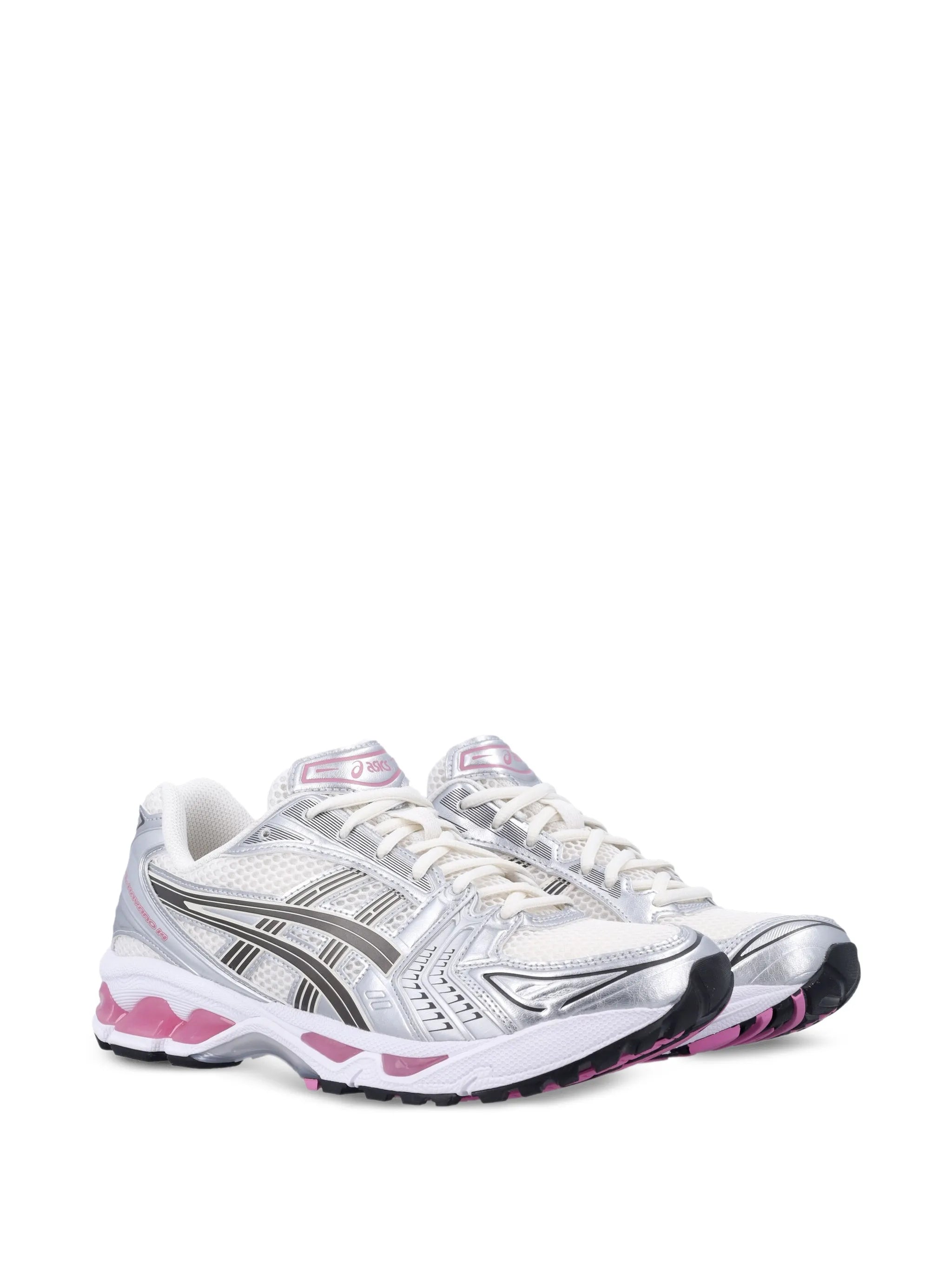 ASICS GEL-KAYANO 14 – Metallic Silver & Pink