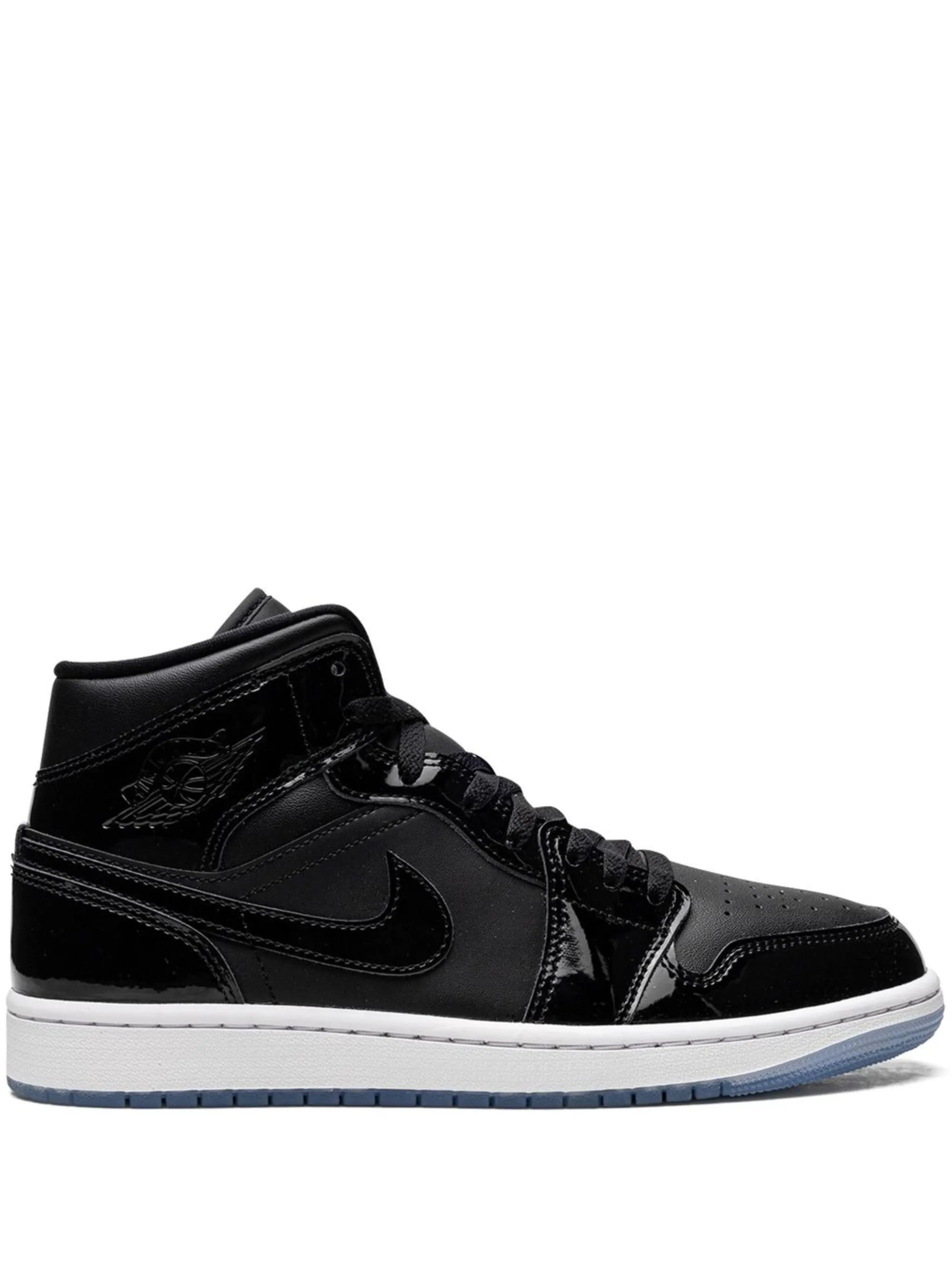Air Jordan 1 Mid "All-Star" (Black Carbon Fiber)