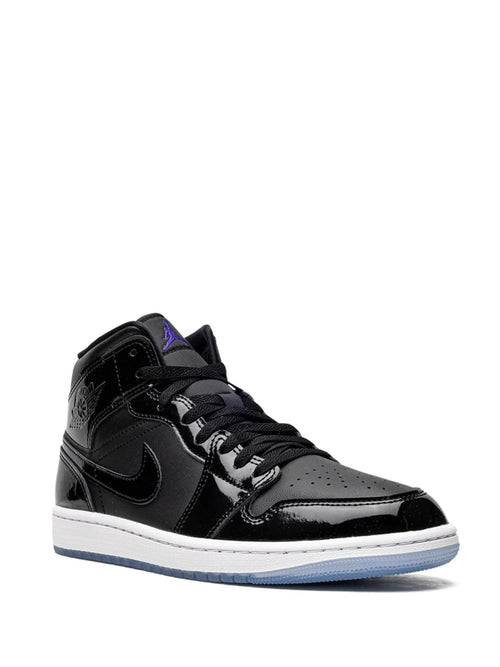 Air Jordan 1 Mid "All-Star" (Black Carbon Fiber)