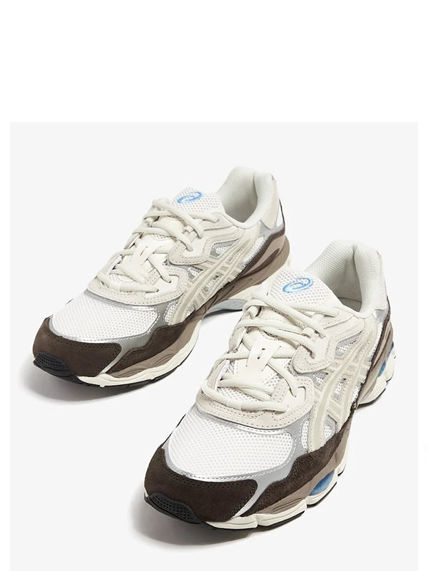 ASICS GEL-NYC: Retro-Modern Performance Sneakers - Oatmeal/Coffee