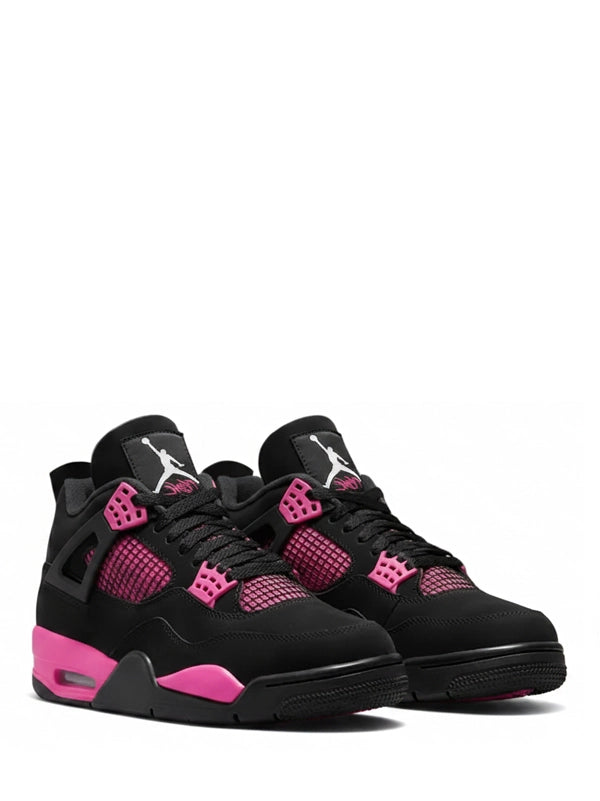 Air Jordan 4 Retro - Black & Hot Pink