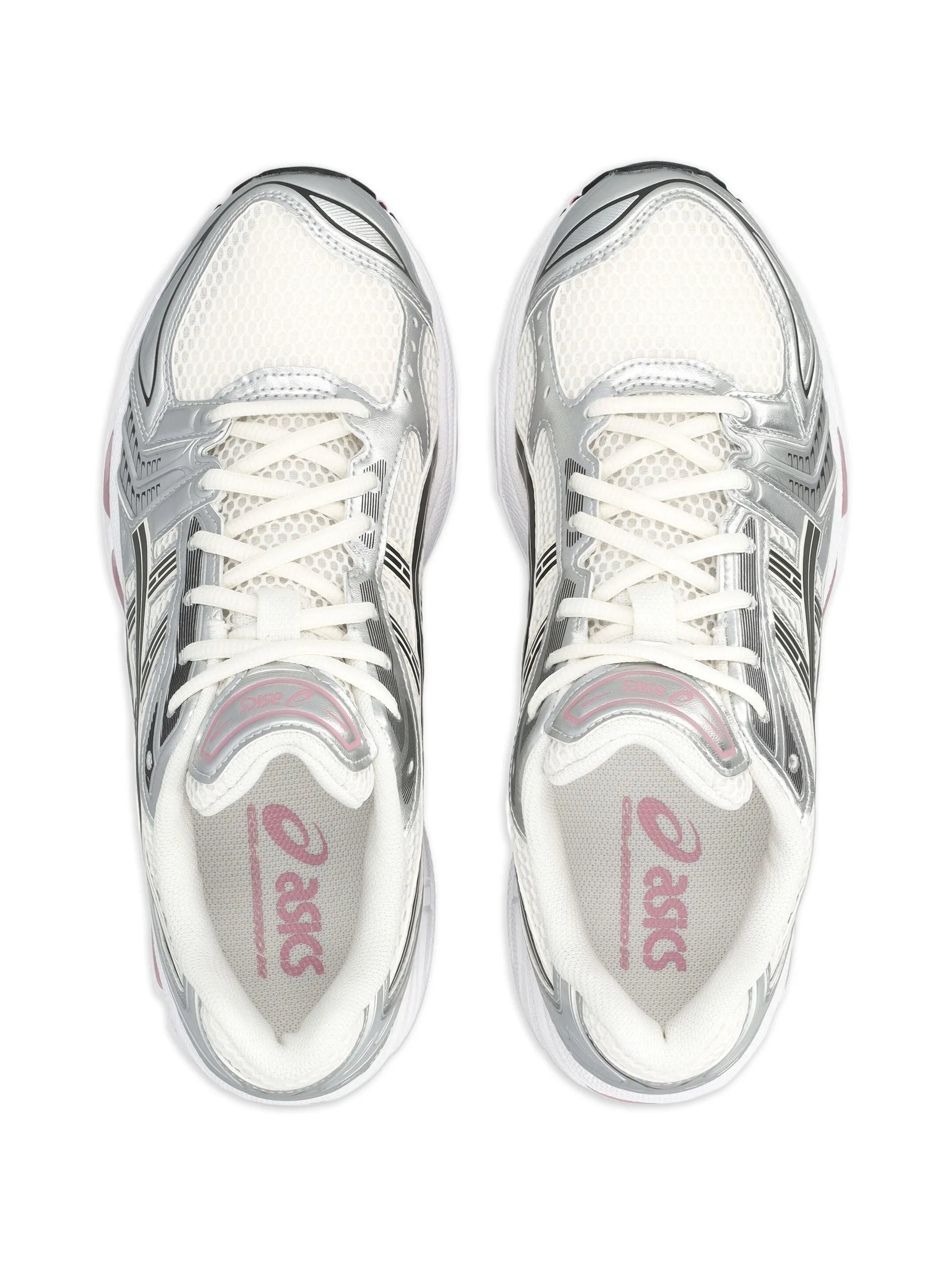 ASICS GEL-KAYANO 14 – Metallic Silver & Pink