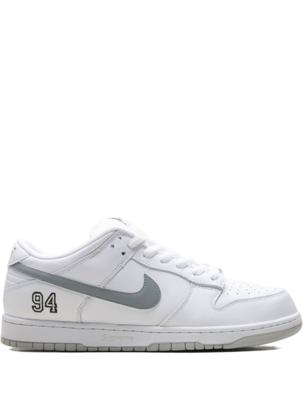 Nike SB Dunk Low "Supreme - White" sneakers