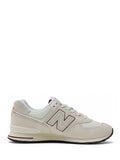 New Balance 574 – Sea Salt with Burgundy