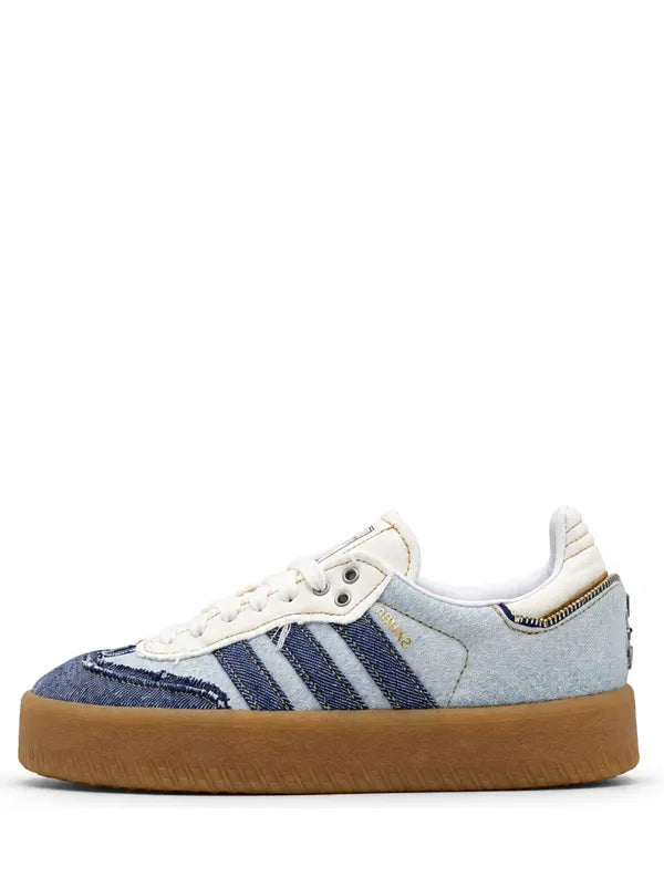 adidas Denim Platform Samba Sneakers